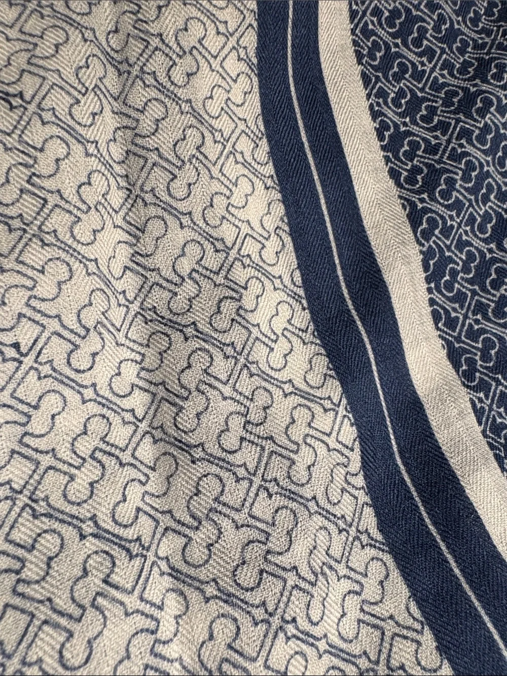 Tory Burch tassel edges